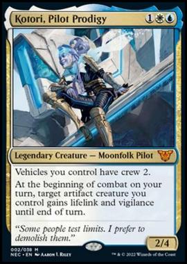 Kotori, Pilot Prodigy (V.1) - Kotori, Pilota Prodigio (V.1) - [NEC] [NM] [Foil]