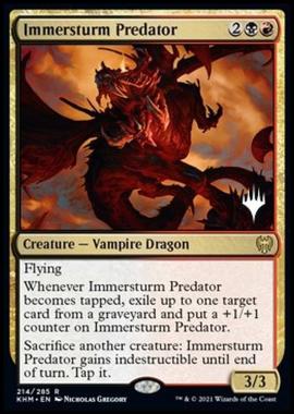 Immersturm Predator (V.2) - Predatore di Immersturm (V.2) - [PKHM] [NM] [Foil]
