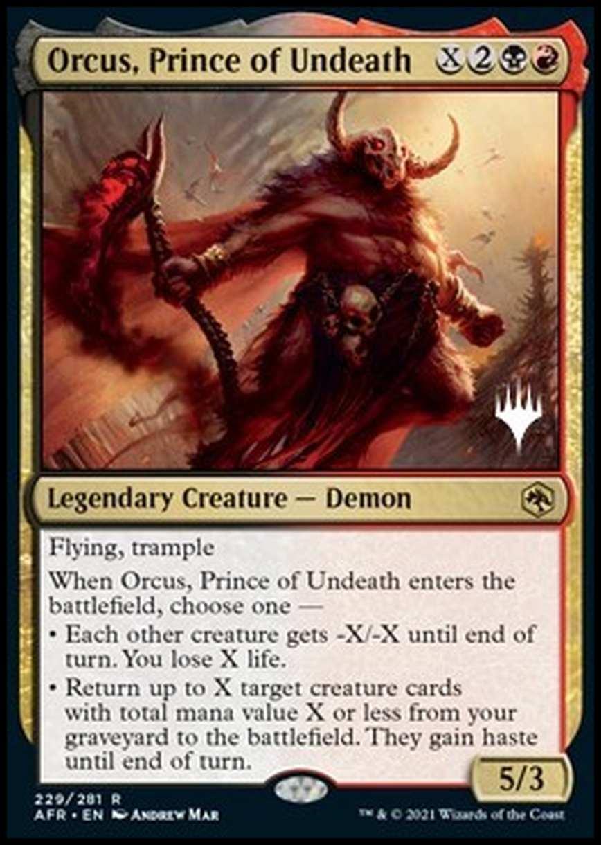 Orcus, Prince of Undeath (V.2) - Orcus, Principe della Non Morte (V.2) - [PAFR] [NM] [Foil]