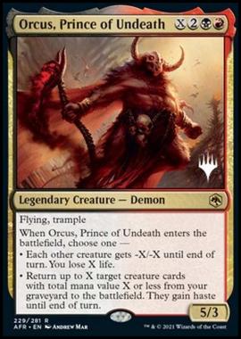 Orcus, Prince of Undeath (V.2) - Orcus, Principe della Non Morte (V.2) - [PAFR] [NM] [Foil]