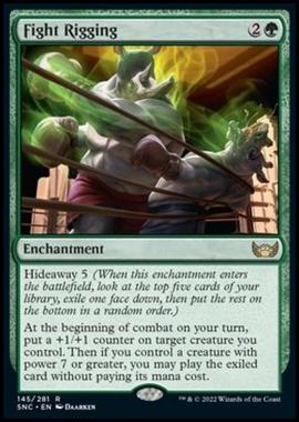 Fight Rigging - Incontro Truccato - [SNC] [NM]