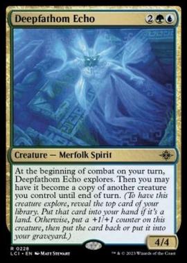 Deepfathom Echo - Deepfathom Echo - [LCI] [NM] [Foil]