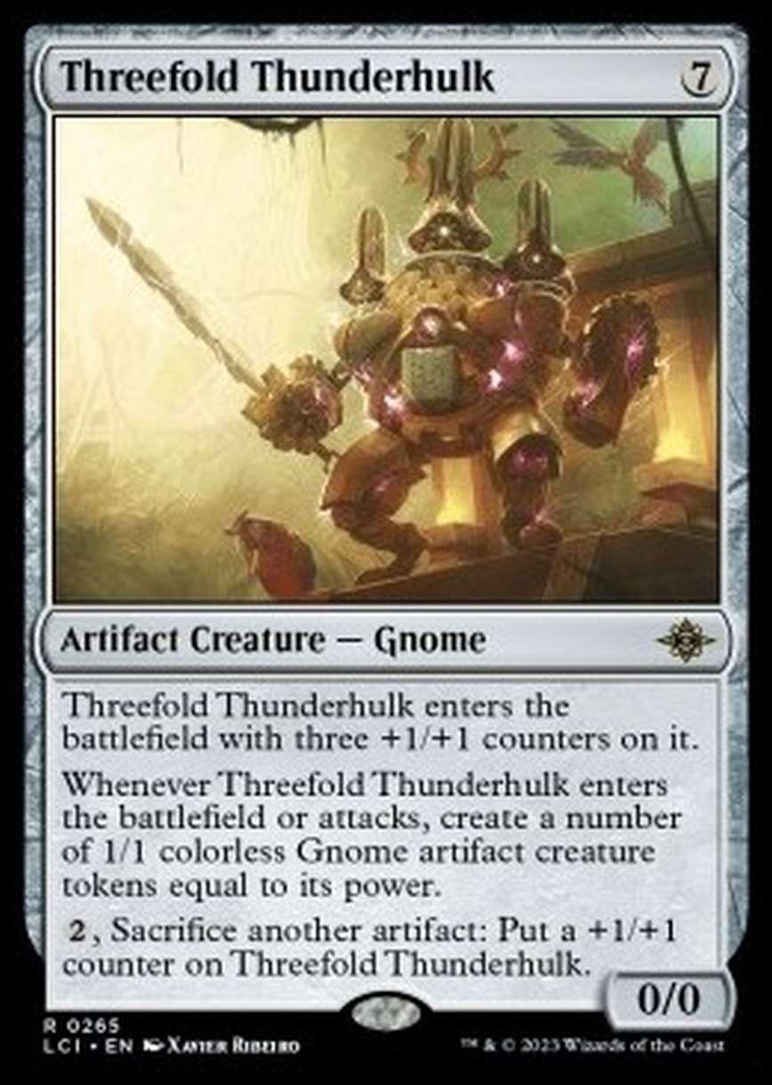 Threefold Thunderhulk - Threefold Thunderhulk - [LCI] [NM] [Foil]