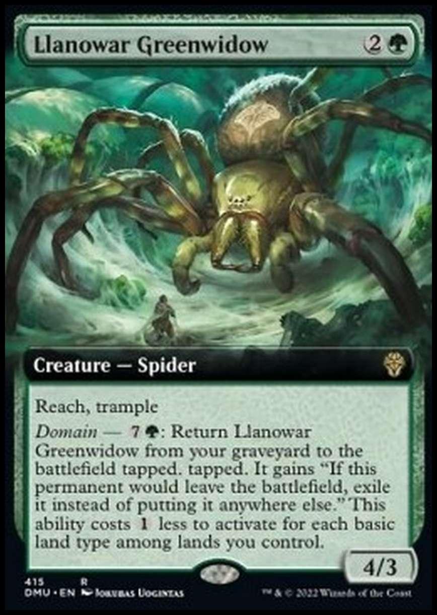 Llanowar Greenwidow - Llanowar Greenwidow - [XDMU] [NM] [Foil]