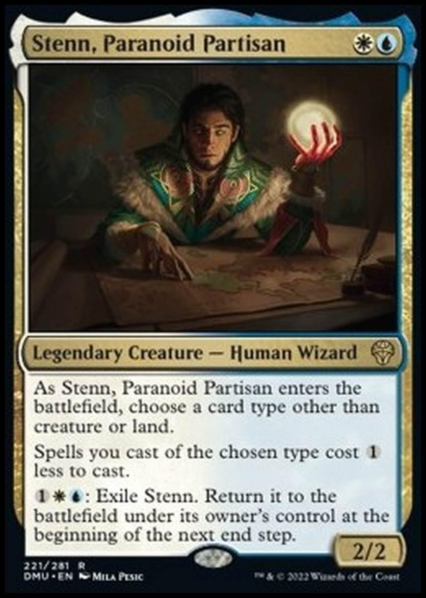 Stenn, Paranoid Partisan - Stenn, Paranoid Partisan - [DMU] [NM] [Foil]