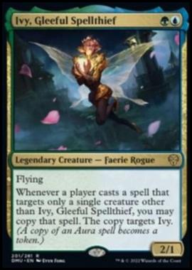 Ivy, Gleeful Spellthief - Ivy, Gleeful Spellthief - [DMU] [NM] [Foil]