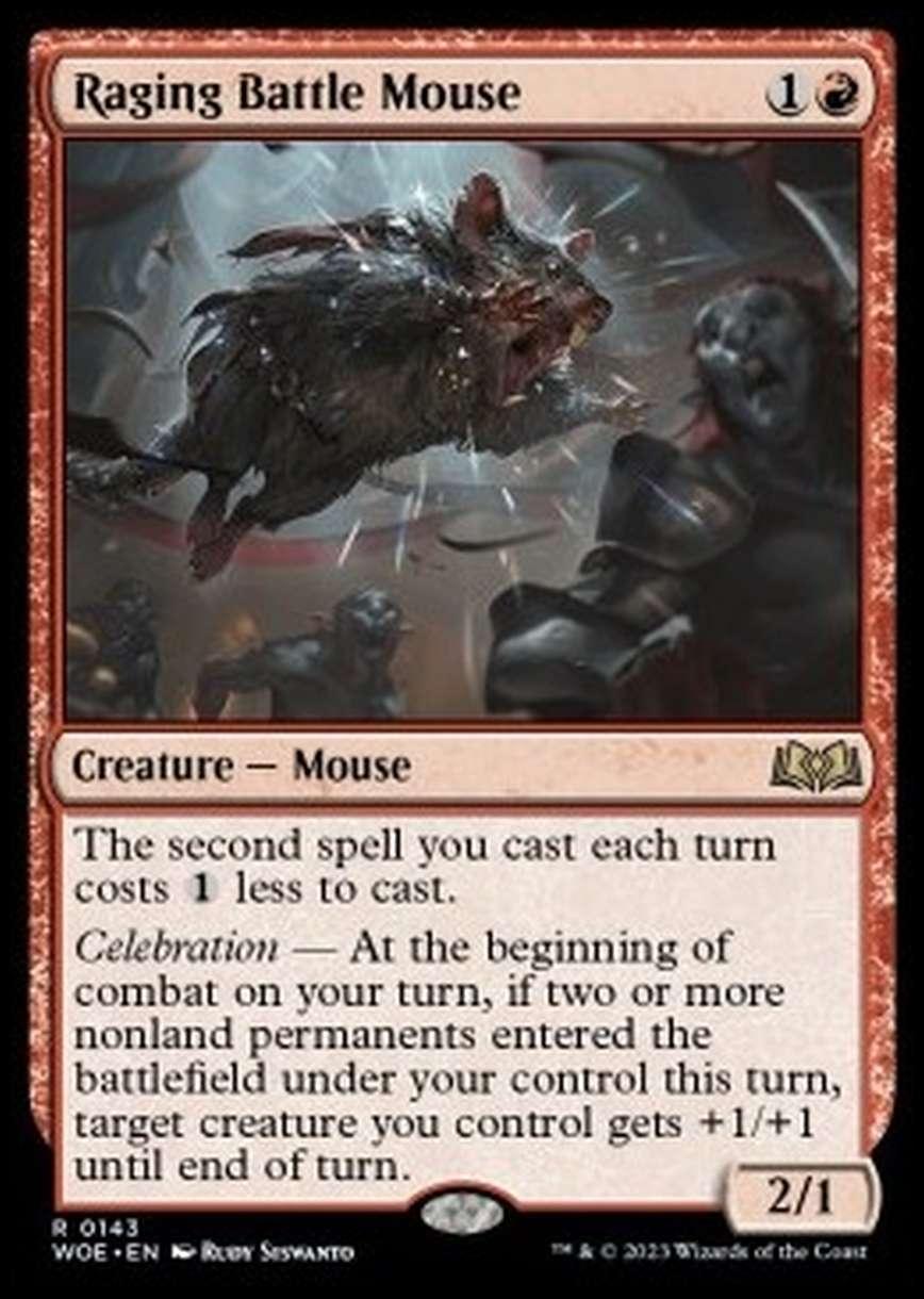 Raging Battle Mouse - Raging Battle Mouse - [WOE] [NM]