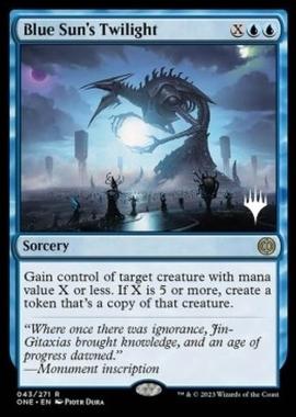 Blue Sun's Twilight (V.2) - Crepuscolo del Sole Blu (V.2) - [PONE] [NM] [Foil]
