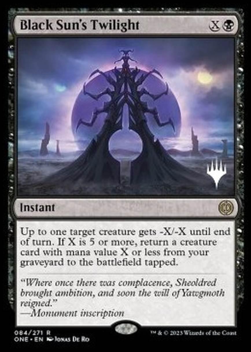 Black Sun's Twilight (V.2) - Crepuscolo del Sole Nero (V.2) - [PONE] [NM] [Foil]