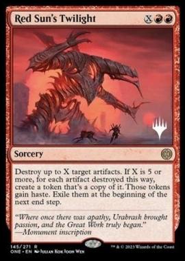 Red Sun's Twilight (V.2) - Crepuscolo del Sole Rosso (V.2) - [PONE] [NM] [Foil]