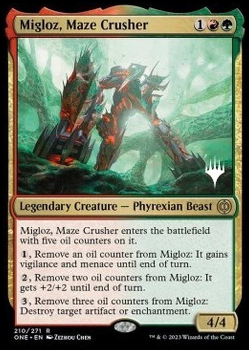 Migloz, Maze Crusher (V.2) - Migloz, Distruttore del Labirinto (V.2) - [PONE] [NM] [Foil]