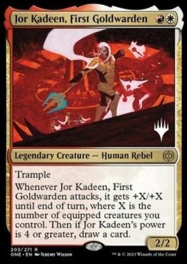 Jor Kadeen, First Goldwarden (V.2) - Jor Kadeen, Primo Custode Aureo (V.2) - [PONE] [NM] [Foil]