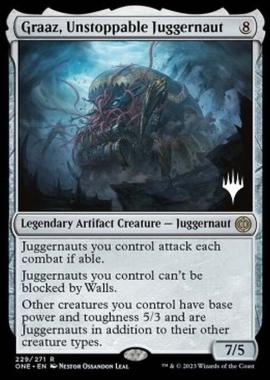 Graaz, Unstoppable Juggernaut (V.2) - Graaz, Juggernaut Inarrestabile (V.2) - [PONE] [NM] [Foil]