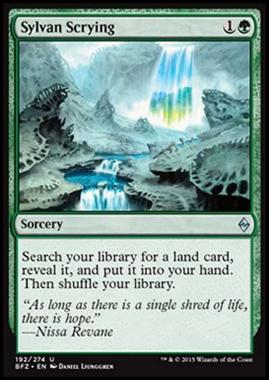 Sylvan Scrying - Sylvan Scrying - [BFZ] [NM]
