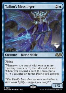 Talion's Messenger (V.2) - Talion's Messenger (V.2) - [PWOE] [NM] [Foil]