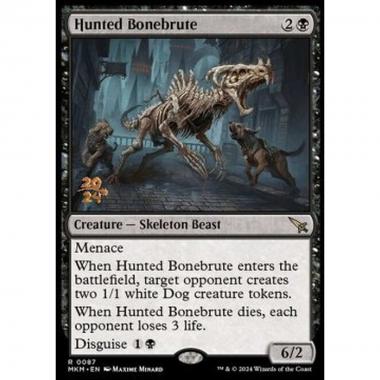 Hunted Bonebrute (V.1) - Mostrosso Braccato (V.1) - [PMKM] [NM] [Foil]