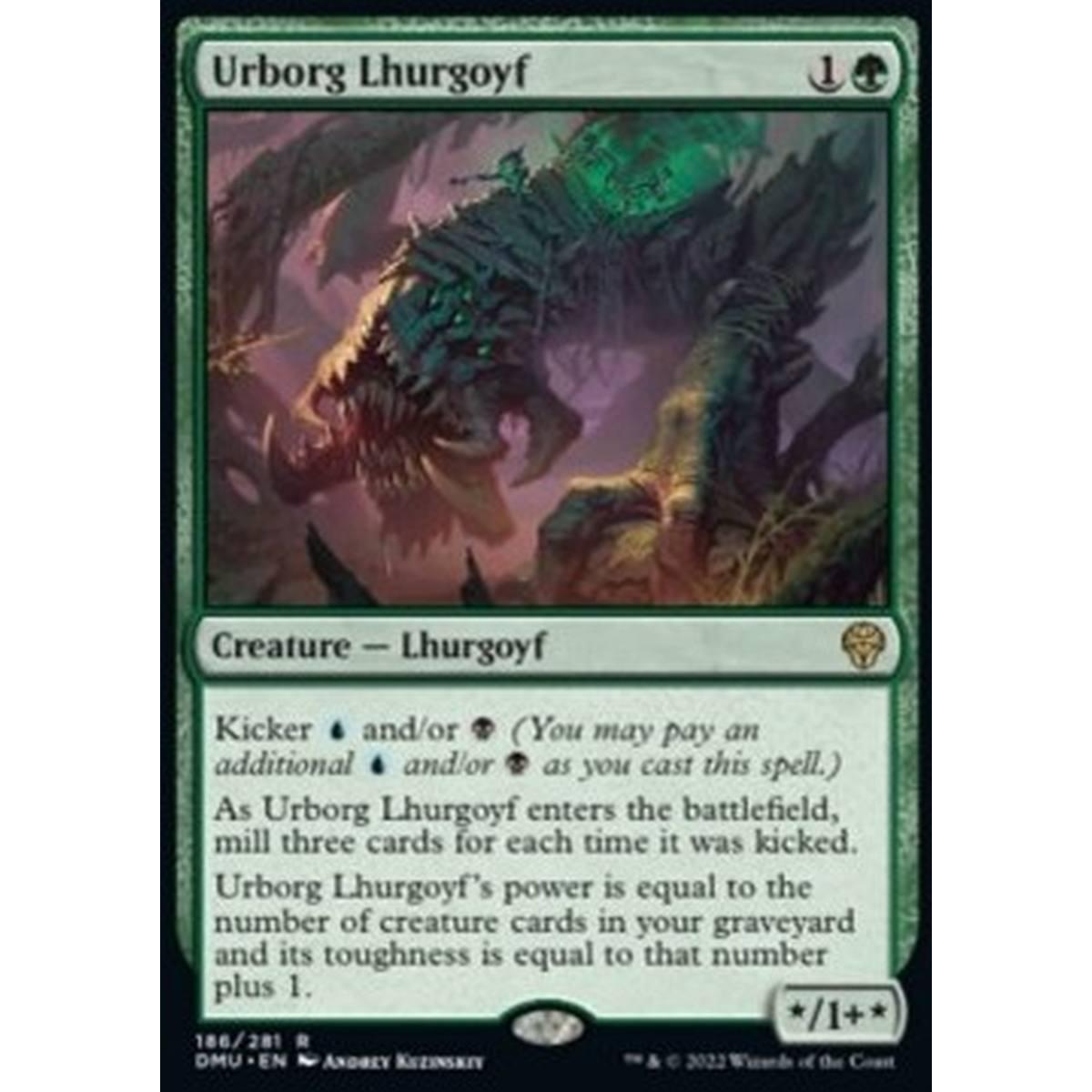 Urborg Lhurgoyf - Lhurgoyf di Urborg - [DMU] [NM] [Foil]