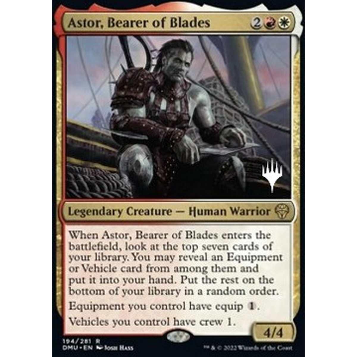 Astor, Bearer of Blades (V.2) - Astor, Portatore delle Lame (V.2) - [PDMU] [NM] [Foil]