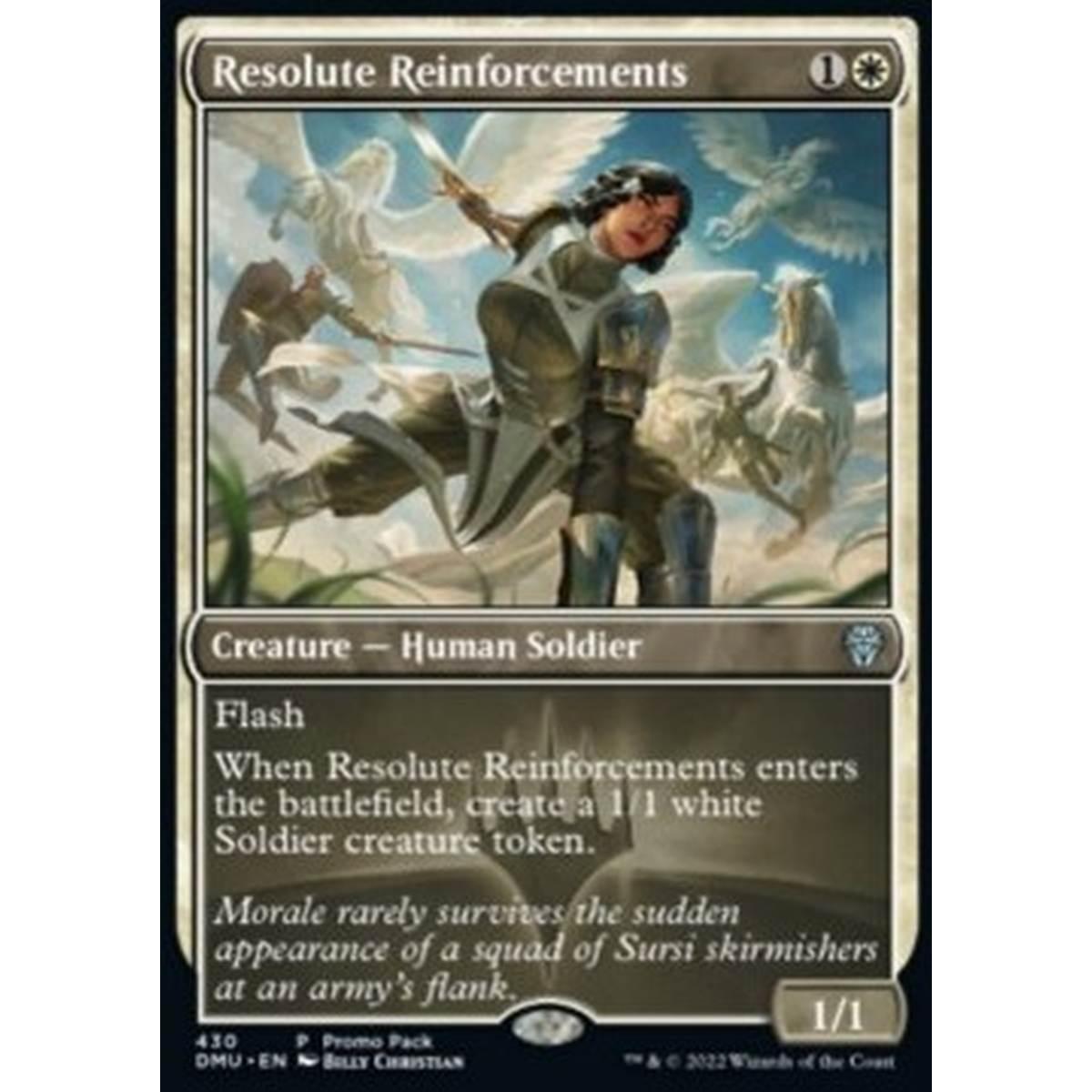 Resolute Reinforcements - Rinforzi Risoluti - [PDMU] [NM] [Foil]