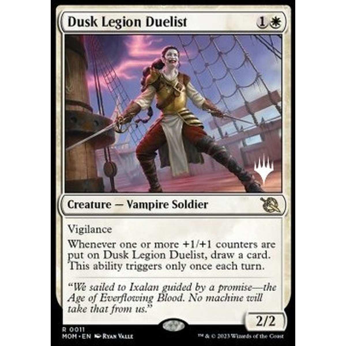Dusk Legion Duelist (V.2) - Duellante della Legione del Vespro (V.2) - [PMOM] [NM] [Foil]