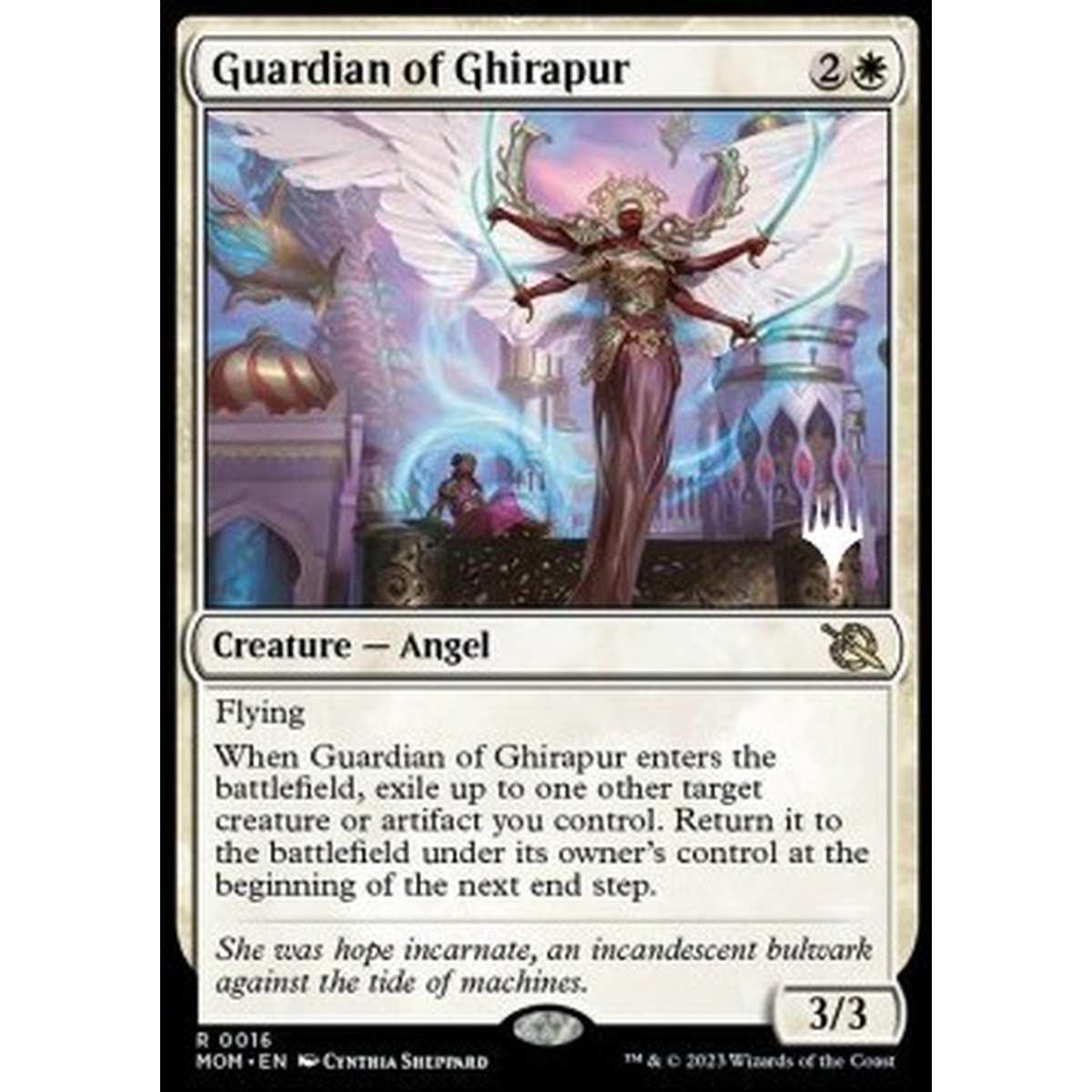Guardian of Ghirapur (V.2) - Guardiana di Ghirapur (V.2) - [PMOM] [NM] [Foil]