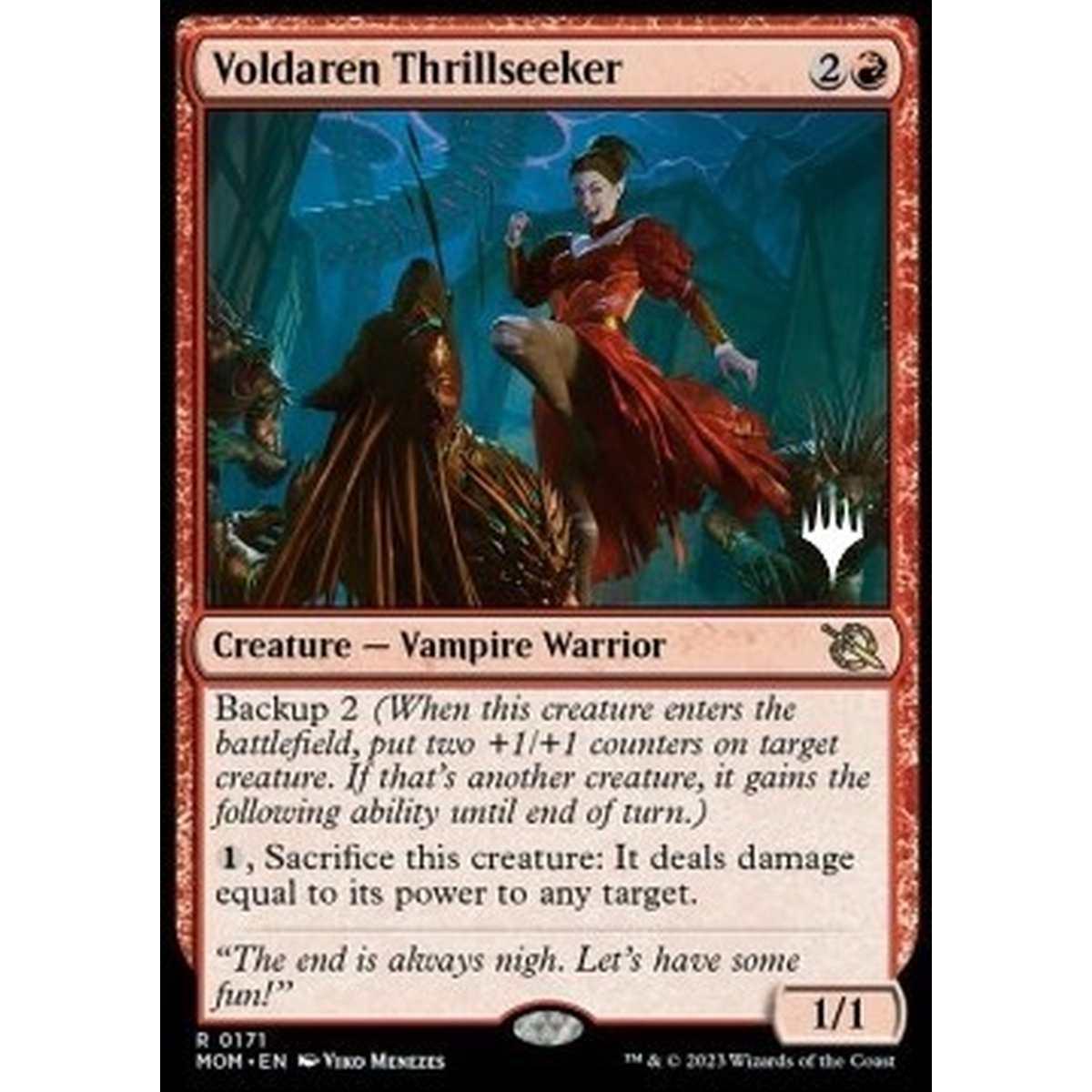 Voldaren Thrillseeker (V.2) - Voldaren Spericolata (V.2) - [PMOM] [NM] [Foil]