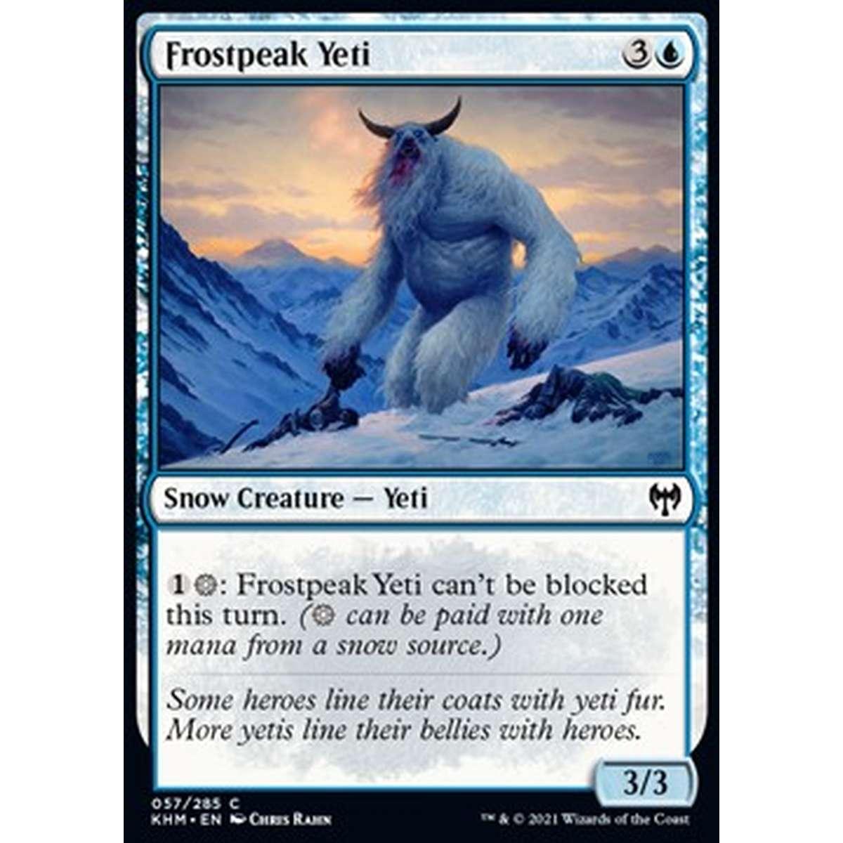 Frostpeak Yeti - Yeti di Gelopicco - [KHM] [NM]