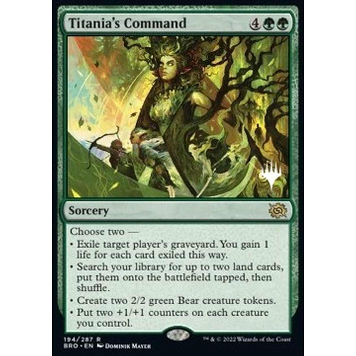 Titania's Command (V.2) - Comando di Titania (V.2) - [PBRO] [NM] [Foil]