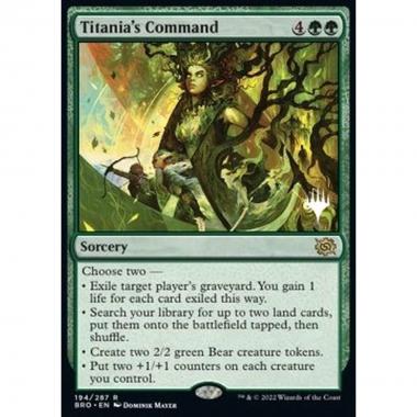 Titania's Command (V.2) - Comando di Titania (V.2) - [PBRO] [NM] [Foil]