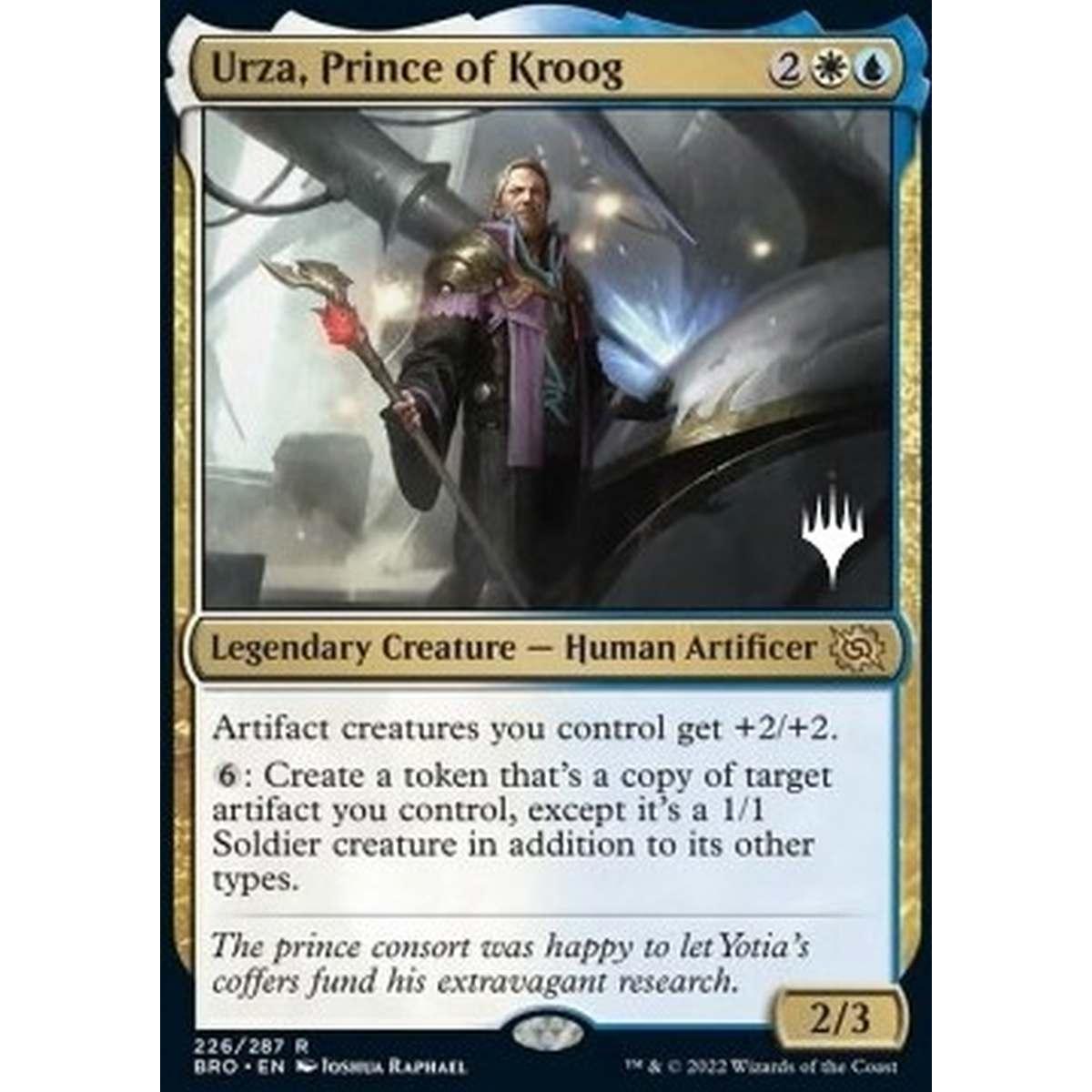 Urza, Prince of Kroog (V.2) - Urza, Principe di Kroog (V.2) - [PBRO] [NM] [Foil]