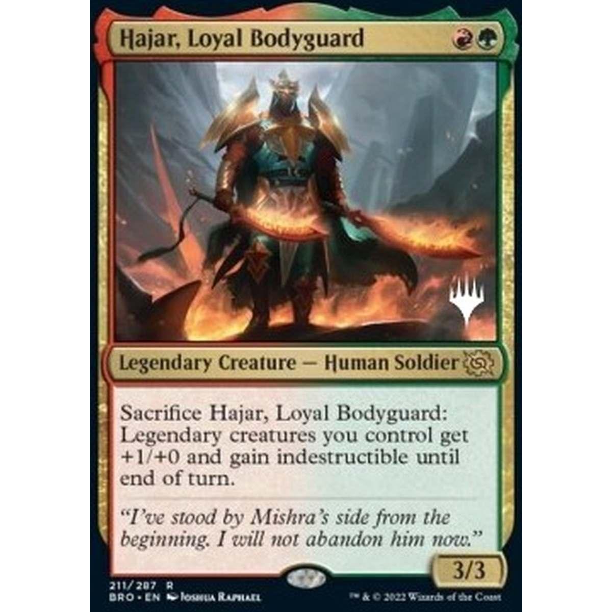 Hajar, Loyal Bodyguard (V.2) - Hajar, Guardia del Corpo Fedele (V.2) - [PBRO] [NM] [Foil]