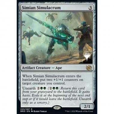 Simian Simulacrum (V.2) - Simulacro Primate (V.2) - [PBRO] [NM] [Foil]