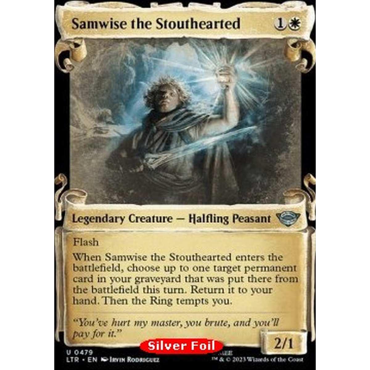 Samwise the Stouthearted (V.2) - Samwise the Stouthearted (V.2) - [LTRH] [NM] [Foil]