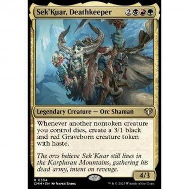 Sek'Kuar, Deathkeeper - Sek'Kuar, Deathkeeper - [CMM] [NM] [Foil]