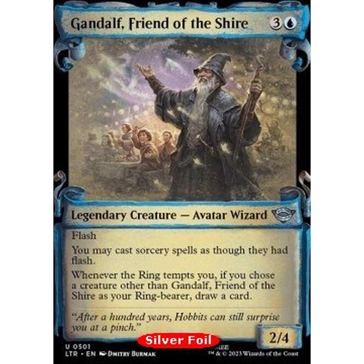 Gandalf, Friend of the Shire (V.2) - Gandalf, Friend of the Shire (V.2) - [LTRH] [NM] [Foil]