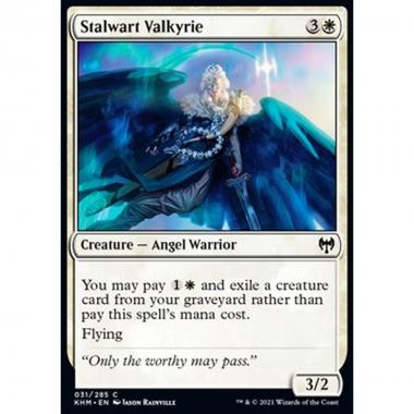 Stalwart Valkyrie - Valchiria Intrepida - [KHM] [NM]