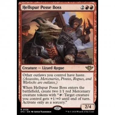 Hellspur Posse Boss - Hellspur Posse Boss - [OTJ] [NM] [Foil]