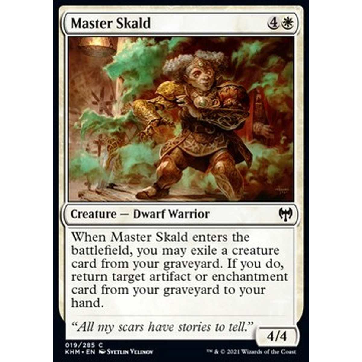 Master Skald - Maestra Skald - [KHM] [NM]