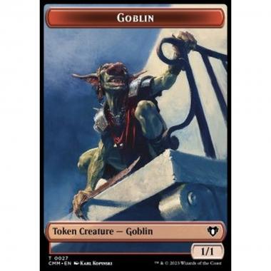 Goblin Token (R 1/1) // Spirit Token (WB 1/1) - Goblin Token (R 1/1) // Spirit Token (WB 1/1) - [XCMM] [NM] [Foil]