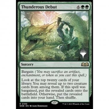 Thunderous Debut (V.2) - Esordio Tonante (V.2) - [PWOE] [NM] [Foil]