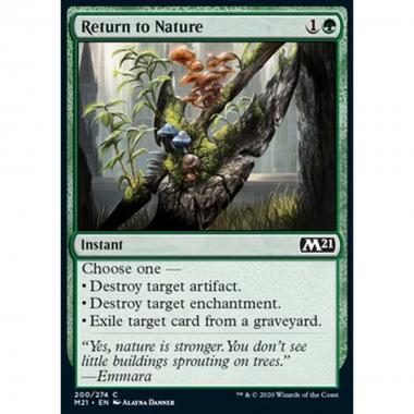 Return to Nature - Restituire alla Natura - [M21] [NM]