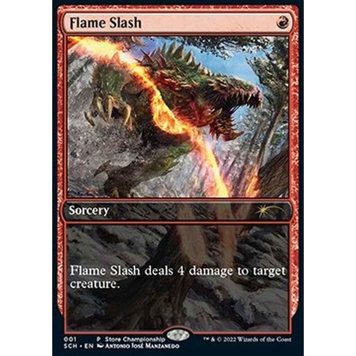 Flame Slash - Frustata Infuocata - [SCH] [NM]