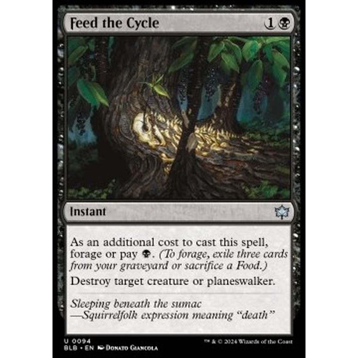 Feed the Cycle - Feed the Cycle - [BLB] [NM] [Foil]