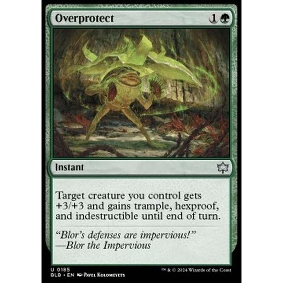 Overprotect - Overprotect - [BLB] [NM] [Foil]
