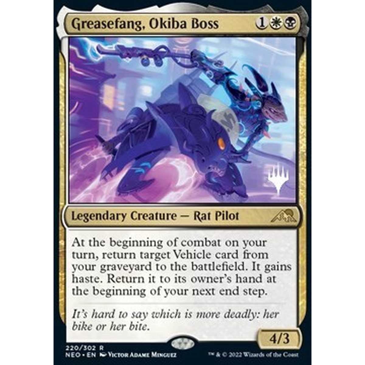 Greasefang, Okiba Boss (V.2) - Turbozanna, Boss degli Okiba (V.2) - [PNEO] [EX]