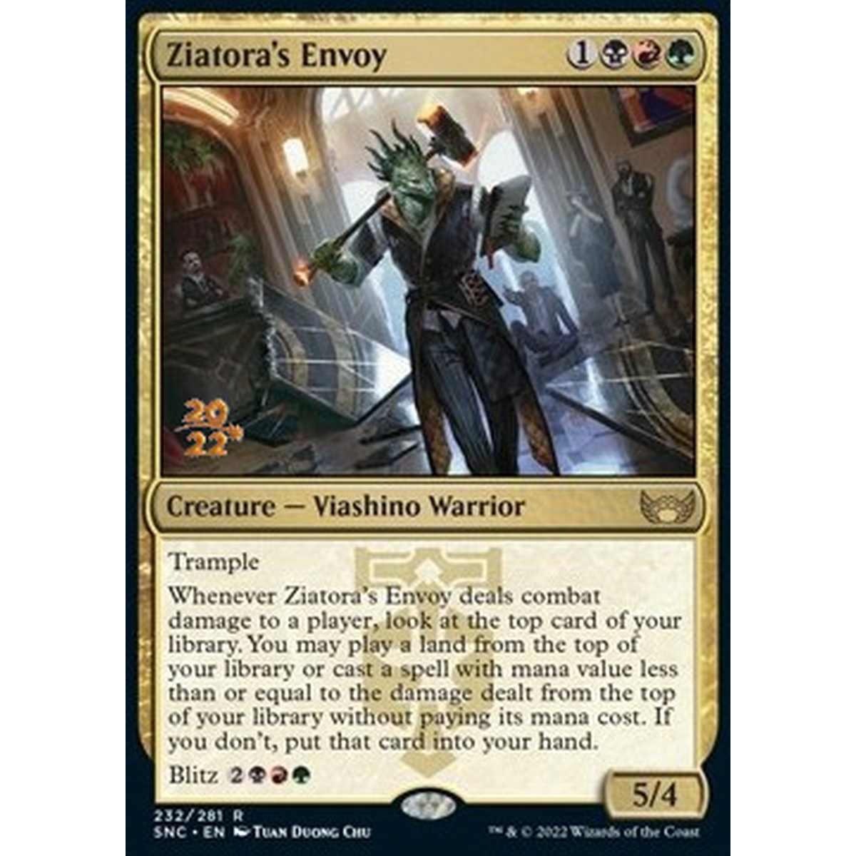 Ziatora's Envoy (V.1) - Inviato di Ziatora (V.1) - [PSNC] [NM] [Foil]