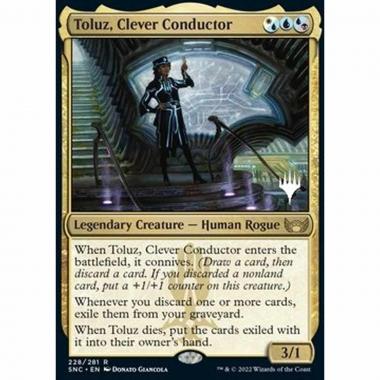 Toluz, Clever Conductor (V.2) - Toluz, Capotreno Scaltra (V.2) - [PSNC] [NM] [Foil]