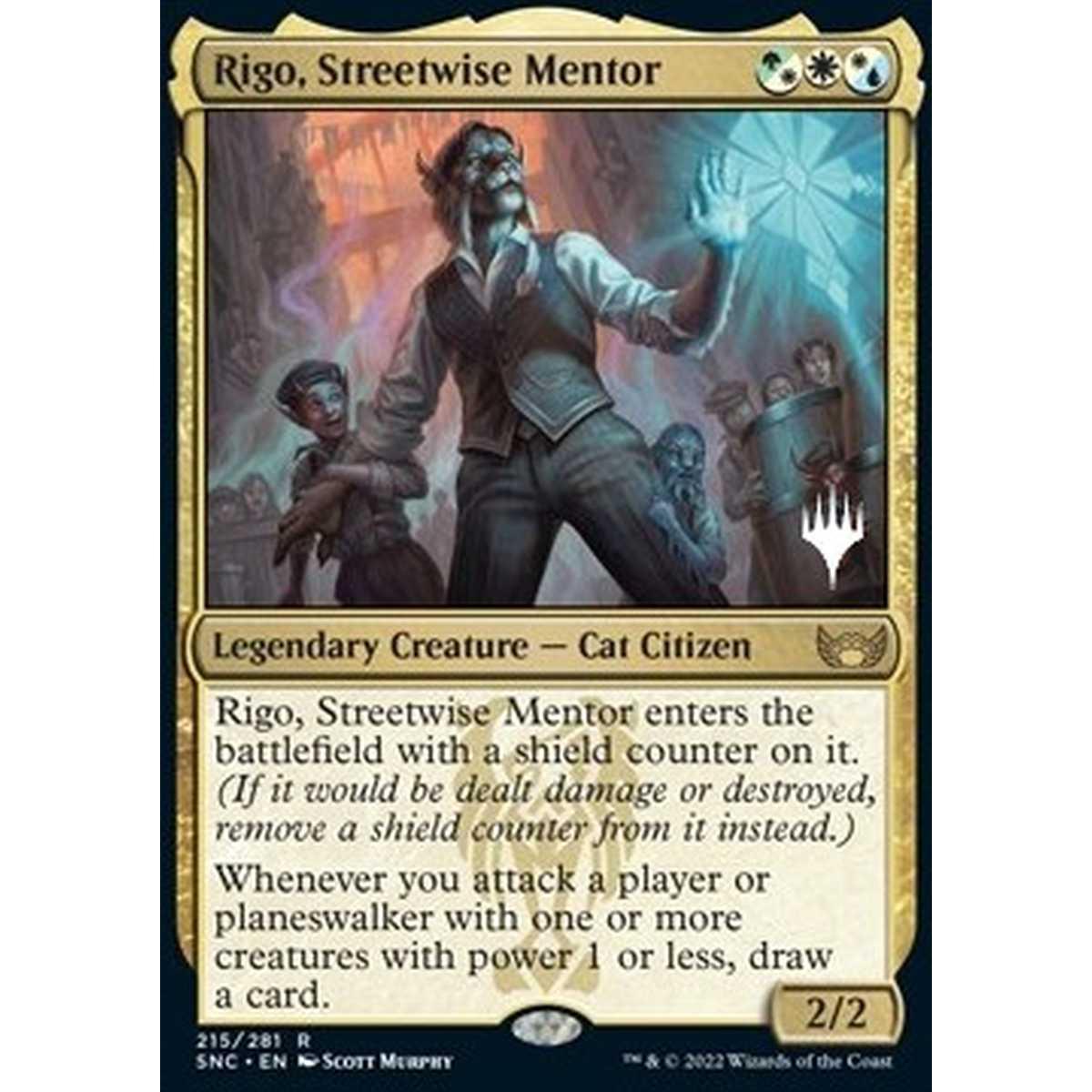 Rigo, Streetwise Mentor (V.2) - Rigo, Mentore della Vita di Strada (V.2) - [PSNC] [NM] [Foil]