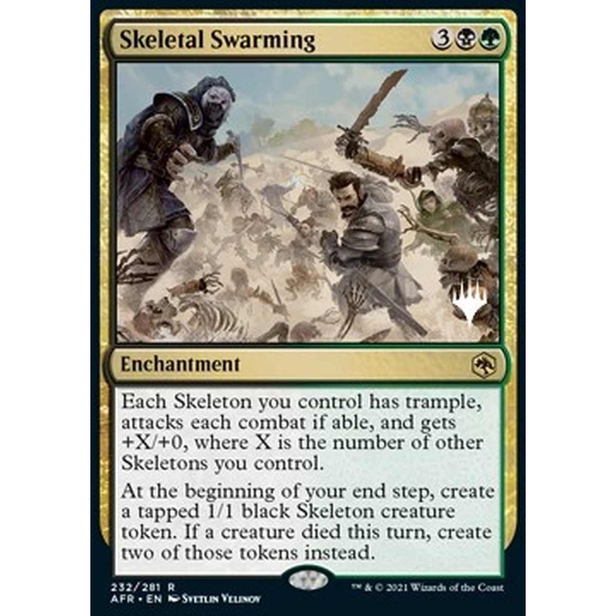 Skeletal Swarming (V.2) - Sciame Scheletrico (V.2) - [PAFR] [NM] [Foil]
