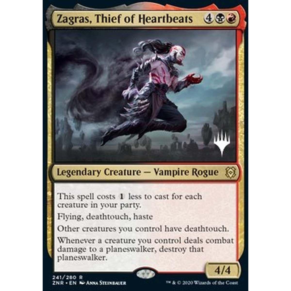 Zagras, Thief of Heartbeats (V.1) - Zagras, Ladro di Battiti (V.1) - [PZNR] [NM] [Foil]